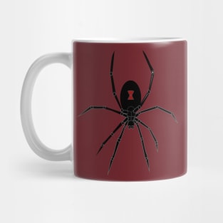 Halloween Black Spider Mug